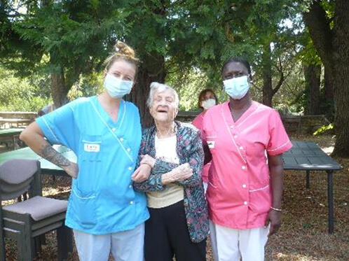 equipe medicale paramedicale ehpad marcellin champagnat le montet